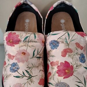 Glolily Kate Vintage Flower Garden Size 10 Women's Clogs